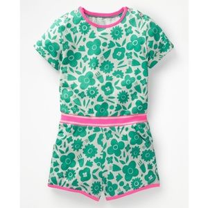 Mini Boden Girls Jersey Romper